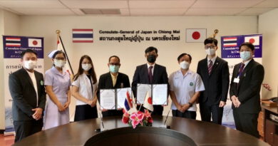 รัฐบาลญี่ปุ่นให้การสนับสนุนเพื่อพัฒนาระบบการบริหารทางการแพทย์โรงพยาบาลสันป่าตอง ตามโครงการคุซะโนะเนะ